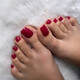 Red nails